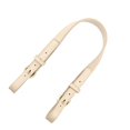 thumbnail image 2 of Milaget Leather Bag Strap DIY Detachable Adjustable Bag Replacement 2cm Wide , Khaki, 2 of 6