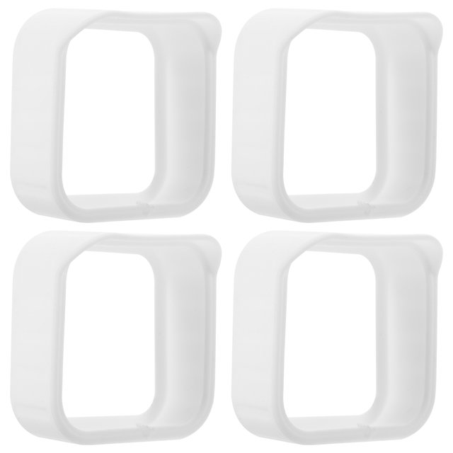 4 Pcs Housse en Silicone pour Caméra, Résistante aux Intempéries, Housse de Protection pour Caméra Extérieure, Compatible avec All-new Blink
