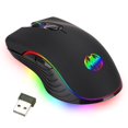 thumbnail image 1 of YOPTOP 2.4G Wireless Gaming Mouse,PENGXIANG Rechargeable Computer Gaming Mouse, 7 Breathing LED Light, 3 Adjustable DPI, Power Saving Mode Wireless Mouse for Windows Mac Laptop/PC/Notebook, 1 of 9