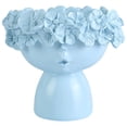 thumbnail image 2 of EGNMCR Planter Resin Vase Face Vase Succulent Home Office Decoration Creative Succulent, 2 of 2