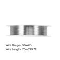 thumbnail image 2 of Unique Bargains 0.1mm 38AWG Heating Resistor Wire Nichrome Resistance Wires for Heating Elements 229.7ft, 2 of 4