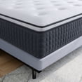 thumbnail image 4 of Queen Mattress, Lecuneey 12 Inch Innerspring Hybrid Mattress in a Box with Motion Isolation & Pressure Relief, CertiPUR-US, Queen, 4 of 4