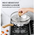 thumbnail image 2 of Koch Systeme CS 10 Inch Stainless Steel Frying Pan with Bakelite Handle, 2 of 6