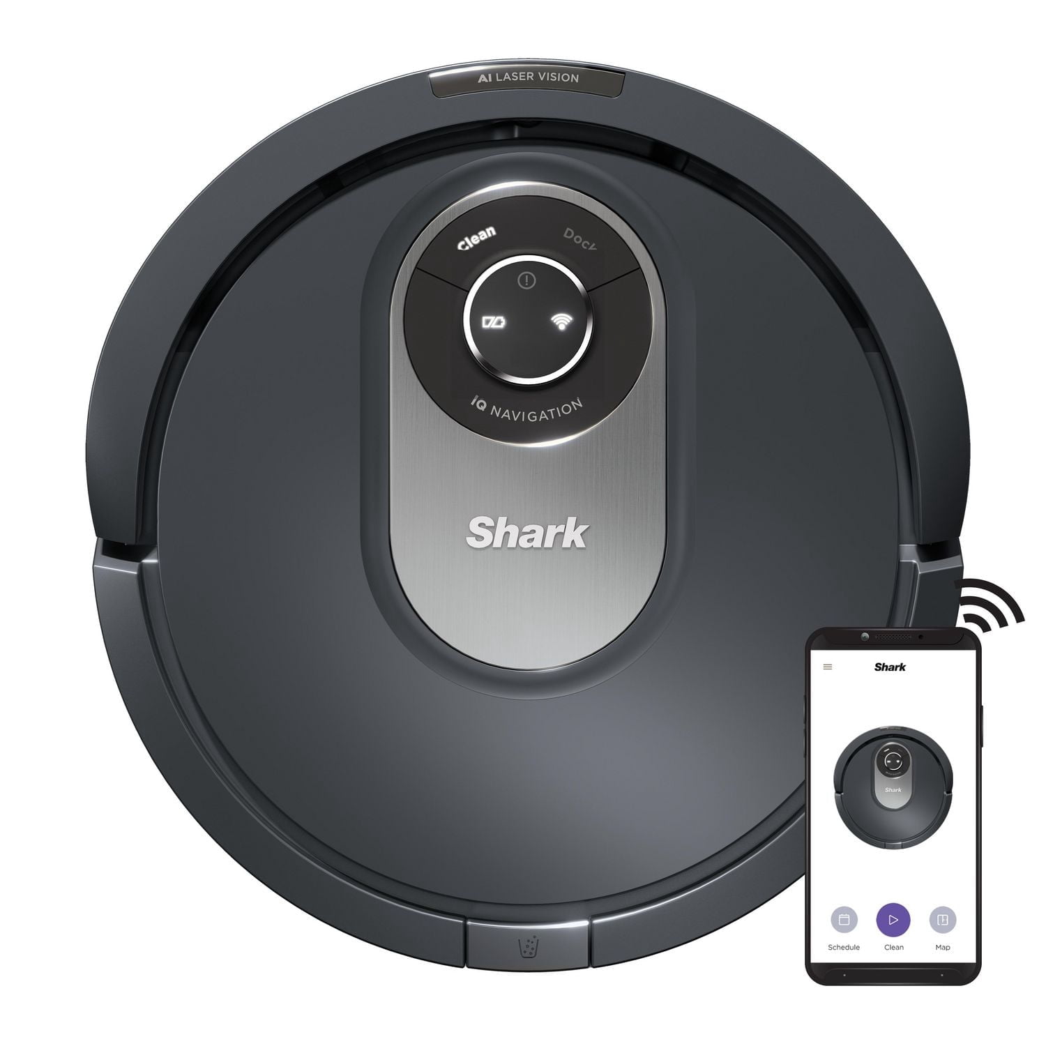 Shark RV2001CA AI Robot Vacuum, Grey