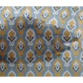 thumbnail image 4 of oneOone Viscose Chiffon Fabric Damask Ikat Print Sewing Fabric BTY 42 Inch Wide, 4 of 4