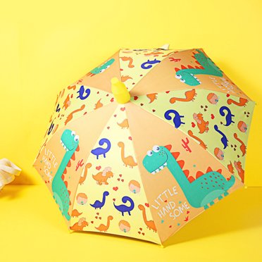 Kids Umbrella, Wide Application 8 Ribs Sturdy Portable Automatic Child Umbrella  for Camping