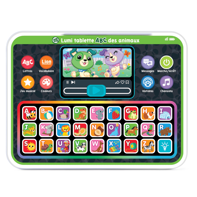 LeapFrog My First ABC Tablet Toddler Learning Toy - French Version, 12+ Months