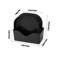 thumbnail image 4 of Sentmoon Dinner Plates Plates W 5.7Inch X L 5.7Inch Impregnable Dinner Plates Dishwasher Microwave Safe Plastic Plates Reusable Lightweight Plates for Kitchen Or Camping Holiday Dinnerware, 4 of 7