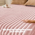 thumbnail image 4 of Fleece Bed Sheets 200 cm x 220 cm Imitation Milk Fleece Fitted Sheet for Winter Use Polyester Material with Elastic Edges, 4 of 6