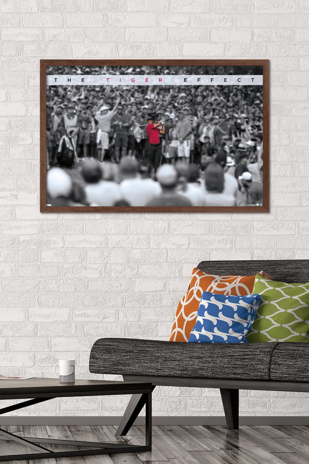 Tiger Woods - The Effect Wall Poster, 22.375" x 34"