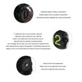 thumbnail image 4 of 12h Digital Flip Clock, Retro Fashion Design, Single Sided Mechanical Flip Clock with Wood Base, Large Number Easy to Read,Knob, Non Slip Pad, for Study, Office, 4 of 7
