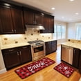 thumbnail image 4 of EQWLJWE Christmas Kitchen Mats for Floor,Christmas Kitchen Rugs Set of 2,Christmas Kitchen Rugs and Mats for Floor Non-Slip Backing Mat,Christmas Kitchen Decor,Anti Fatigue Kitchen Rug with Runner, 4 of 9