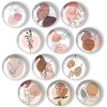 thumbnail image 1 of 12Pcs Glass Fridge Magnets Sticker, Cute Heavy Duty Fridge Magnets for Locker, Strong Refrigerator Magnets for Office Kitchen Whiteboard Home Decorative Magnets for Gift, 1 of 7