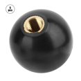 thumbnail image 3 of 5pcs BM8x25 Built In Copper Screw Nut Round  Ball Knob Handle Gear Lever  Knob, 3 of 8