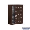 thumbnail image 1 of SalsburyIndustries 19158-15ZSK Cell Phone Storage Locker With Front Access Panel - 5 Door High Unit, Bronze, 1 of 1