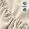 thumbnail image 4 of Bare Home Drap-Housse - Poche Extra Profonde de 22 Pouces - Premium 1800 Collection - Grand Lit, Sable, 4 of 7