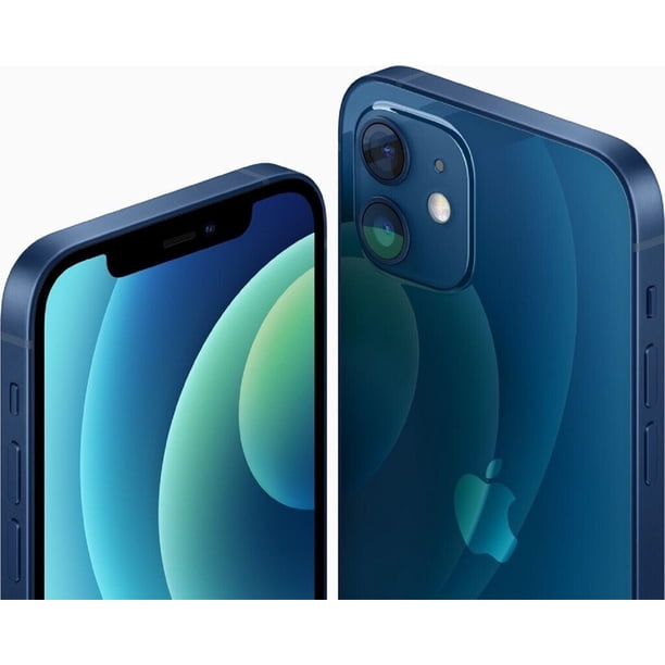 Refurbished Apple iPhone 12 - 256GB – Blue – 12MP Dual Rear & 12MP
