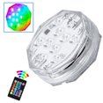 thumbnail image 1 of JUNWELL Underwater Swimming Pool Lights 10 LED Submersible Pond Fountain Lights, 1 of 1