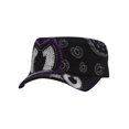 thumbnail image 1 of Top Headwear Casquette Ajustable Imprimée pour Femmes - Noir - Cloutée en Forme de Cheval, 1 of 2