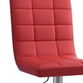 thumbnail image 3 of CorLiving Xavier Set of 2 Square Tufted Upholstered Adjustable Height Indoor Barstools, 3 of 9