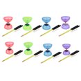 thumbnail image 3 of 13cm 3Bearing Diabolo Juggling Skills Toys with Sticks String, 3 of 8