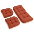 thumbnail image 1 of Ensemble de Coussins pour Causeuse en Sergé Tufté en Forme de U (Ensemble de 3), 1 of 1
