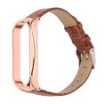 thumbnail image 1 of Quick Release Leather Watch Bands Leather Watch Strap Leather Wrist Watch Band Leather Bands For  Mi Band 6 Watch Strap For  Mi Band 5 Quick Release Leather Watch Bands Bamboo, 1 of 8