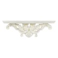 thumbnail image 2 of GROWTH TANK Fityle Decorative Floating Shelves Wall Mounting Creative Resin Hollow Storage beige, 2 of 8