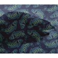 thumbnail image 4 of oneOone Viscose Chiffon Fabric Fish Ocean Print Fabric by Yard 42 Inch Wide, 4 of 4