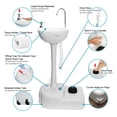 thumbnail image 3 of SereneLife SLCASN18 Support Portable pour Lavage à la Main pour Évier Station de Lavage de Robinet d'Eau, 3 of 6