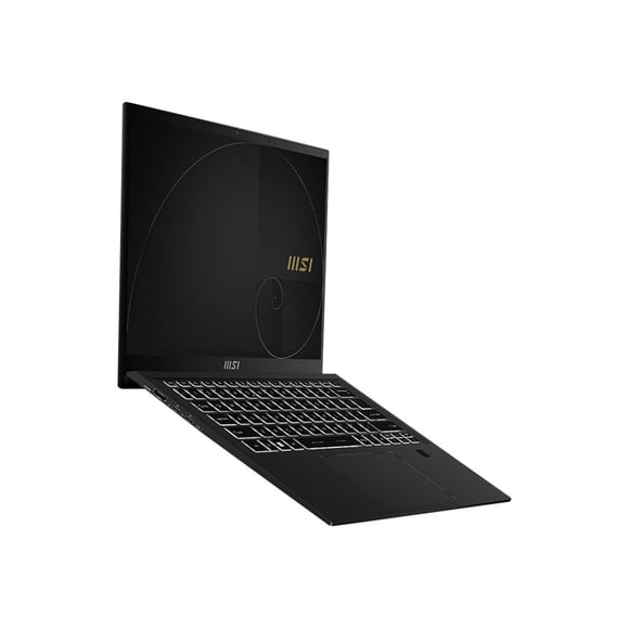 MSI Summit E14 Evo A12M-025 - Intel Core i7 - 1260P / up to 4.7 GHz - Win 11 Pro - Intel Iris Xe Graphics - 16 GB RAM - 512 GB SSD NVMe - 14" 1920 x 1200 (Full HD Plus) - Wi-Fi 6 - ink black