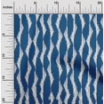 thumbnail image 1 of oneOone Georgette Viscose Fabric Abstract Stripe Ikat Print Sewing Fabric BTY 42 Inch Wide, 1 of 4