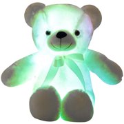 LED teddy bear, plush toy, colorful, luminous toys for children and adults, birthday gift