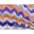 thumbnail image 5 of oneOone Rayon Orange Fabric Chevron Sewing Material Print Fabric By The Yard 56 Inch Wide-BB, 5 of 5