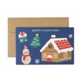 thumbnail image 1 of Ramiter Bunny Creative Cute Cartoon Christmas Greeting Card Christmas Blessing Card, 1 of 2