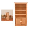 thumbnail image 3 of 1/12 Dollhouse Mini Cabinet Bookshelf Model Baby Doll Living Room Decoration, 3 of 8