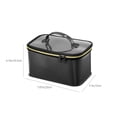 thumbnail image 3 of Foldable EVA Fishing Bucket - 10L Live Fish Container - Portable Waterproof Fish Storage Box - Lightweight Multipurpose Fishing Gear - Outdoor Fishing Accessories - 27x17x15cm / 0.41kg, 3 of 8