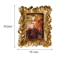 thumbnail image 4 of pitrice Retro Picture Frame Vintage Iris Flower Photo 5in Holder Frames Decor Rectangle 5 inch, 4 of 5