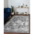 thumbnail image 1 of Unique Loom 3134093 8 x 10 ft. Salle Garnier Sofia Rectangular Rug, Gray, 1 of 5