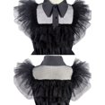 thumbnail image 4 of Girls Stunning Halloween Party TV Serise Character Dress Up Outfit, Ruffle Mesh Hem Layered Tutu Dress, 4 of 5