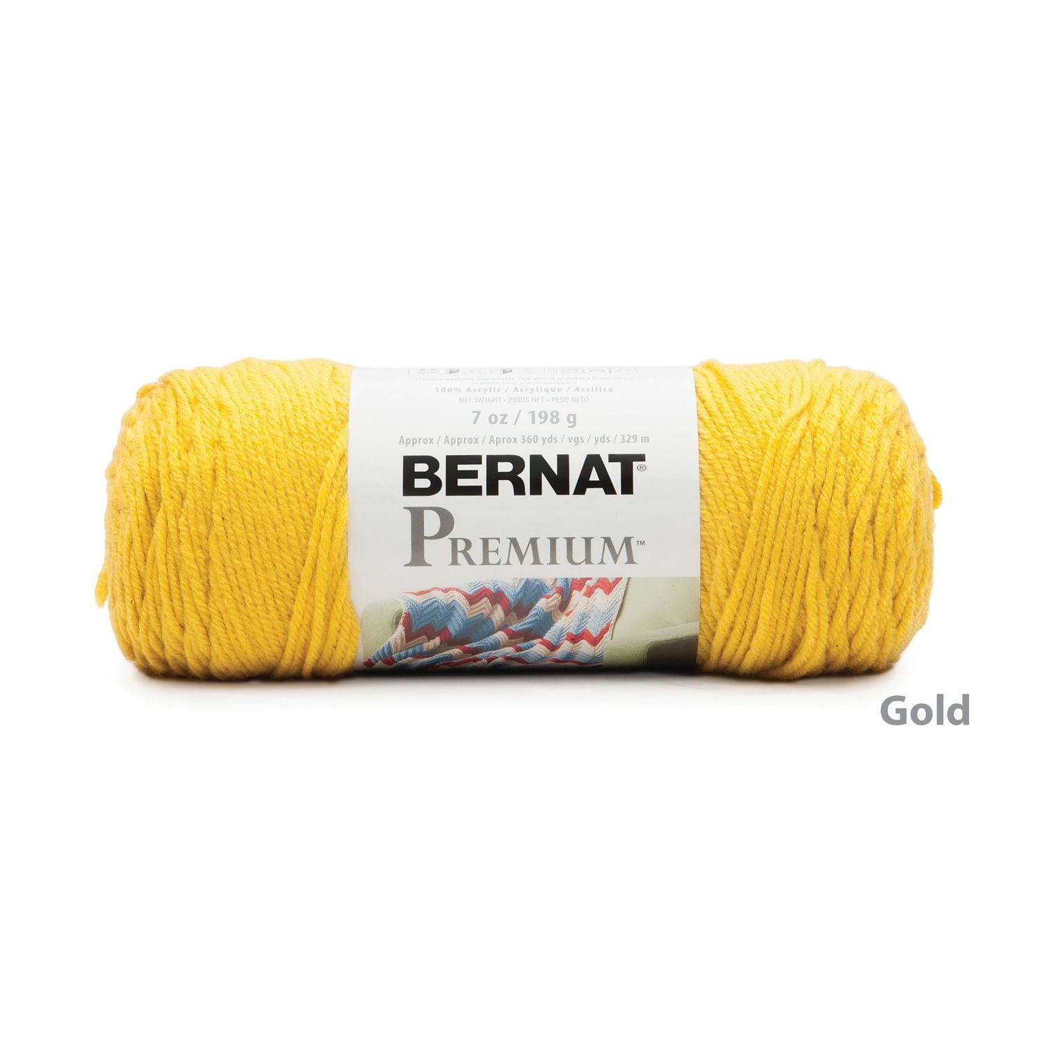 Bernat® Premium™ Yarn, Acrylic #4 Medium, 7oz/198g