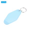 thumbnail image 3 of Unique Bargains Vintage Motel Keychain Blank Hotel Keychains Rhombus Retro Key Tag, Sky Blue, 16 Pack, 3 of 7
