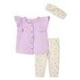 thumbnail image 1 of Ensemble 3 pièces avec tunique George pour bébés filles, 1 of 2