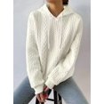 thumbnail image 4 of Womens Hoodies Oversized Hooded Sweatshirt Casual Long Sleeve Drawstring Pullover Tops Apricot Color 4XL, 4 of 7
