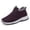 Purple, variant on QHFBli Basketball Shoes for Women Winter Warm Thick Sole Comfortable Athletic Sneakers for Women Casual On Walking Shoes with