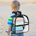 thumbnail image 2 of Birdeem Sac à Dos Transparent avec Fonction de Sac à Dos Visible pour Étudiant, Sac à Dos d'Extérieur, Sac de Rangement en Pvc Multiple, 2 of 2