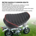 thumbnail image 3 of Retro Saddle Cushion Seats, Vintage Saddle  Easy To Install Lightweight Waterproof  For Motorcycle, 3 of 8
