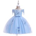 thumbnail image 1 of Robe de Fête d'Anniversaire en Tulle à Volants pour Filles, 1 of 1