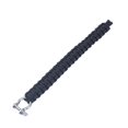 thumbnail image 3 of Bracelet de Survie Extérieur, Bracelet de Survie Tissé Paracorde 550 Bracelet de Survie Multioutil Bracelet Extérieur Longueur 24,5cm pour Randonnée pour Camping, 3 of 8