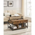 thumbnail image 4 of Boutique Home Lift-Top Table Coffee Table for Living Room or Den with Open and Hidden Storage, 4 of 7